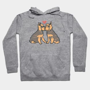 Yorkshire Terrier Kisses Hoodie